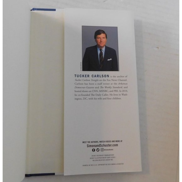 Ship of Fools by Tucker Carlson First Edition 2018 Hardcover Jacket - Picture 4 of 5